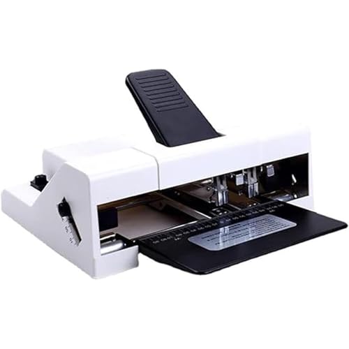 Zszywacz do dużych obciążeń, pojemność 50 arkuszy, szew środkowy A3/A4, głębokość podawania papieru 2-210 mm, idealny do użytku biurowego i domowego