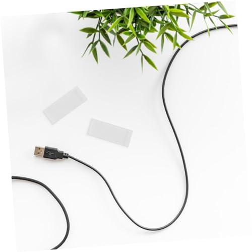 50 piezas Clips para fijar cables USB organizadores de cables para escritorio en casa u oficina miniatura 2