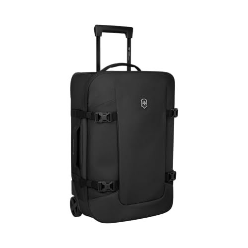 Victorinox Altmont Modern Wheeled Duffel, Reisetasche mit Rollen, Handgepäckgröße, Weichschalenkoffer, Damen/Herren, 42 l, Schwarz