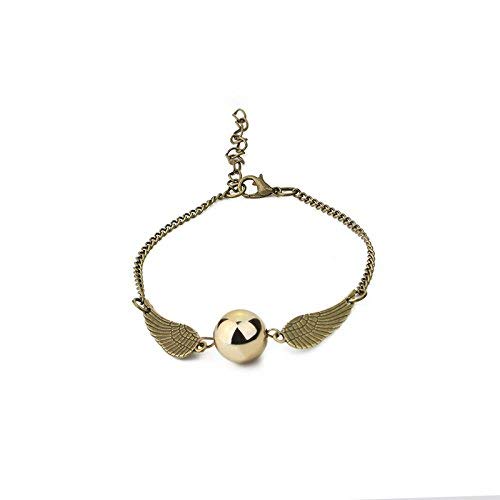 Harry Potter Snitch Ball Pendant & Bracelets Set, Unisex
