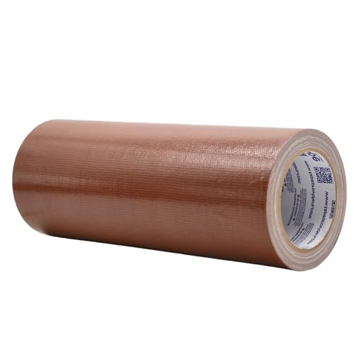 Image of MAT Duct Tape Brown Industrial Grade, 12 inch x 60 ft. Waterproof, UV Resistant for Crafts, Home Improvement, Repairs, & Projects