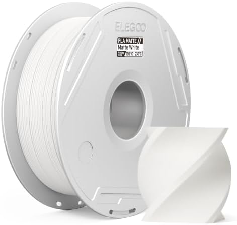 ELEGOO PLA Matte White 1.00kg