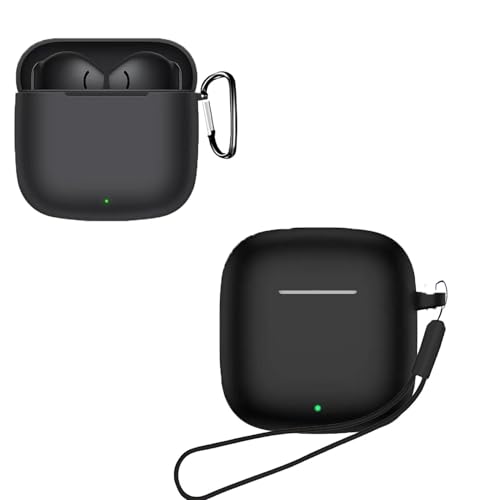 For HUAWEI FreeBuds SE 3 �P�[�X �J�o�[ �i�J���r�i�t��+�X�g���b�v�t�� �j �����h�~ �L�Y�h�~ �ϏՌ� �����[�d�\ �h�� �h�o HUAWEI FreeBuds SE 3 �p �P�[�X �J�o�[�i�u���b�N�j