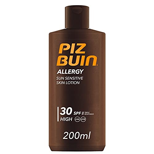 PIZ BUIN Allergy Latte Solare SPF 30, Crema solare 30...