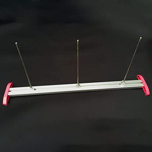 MERIGLARE Balão Régua Medidor Metal Dobrável para Anéis Decorações Aniversário