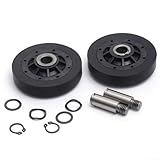 Photo Gallery homevortex kit per asciugatrice rb170002, rullo di supporto per tamburo di ricambio, efficienza di asciugatura migliorata, riduzione del rumore, 2 rulli con assi Photo Gallery homevortex kit per asciugatrice rb170002, rullo di supporto per tamburo di ricambio, efficienza di asciugatura migliorata, riduzione del rumore, 2 rulli con assi