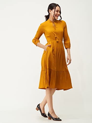 Image of AASK Women Fit and Flare Dress