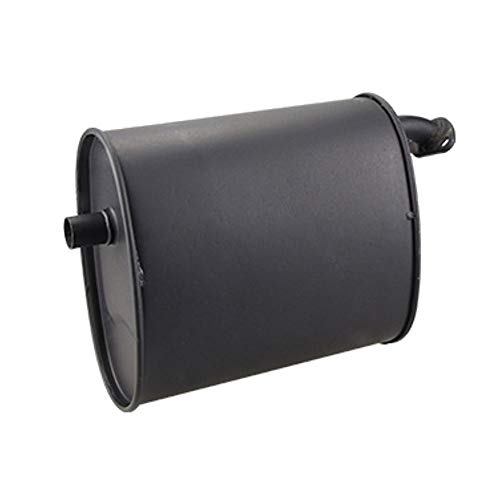 TuToy Universal Black Iron 2-3Kw Silenciador de escape Silenciador para 5.5Hp 6.5Hp...