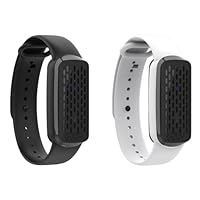 2 Stück Ultraschall Armband, Ultraschallarmband Ultrasonic Wristband Sonic Motion Ultraschall Armband, Ultraschall Körperform Armband Elektronische Ultraschalluhr, Modisch, Und Leicht Reisend