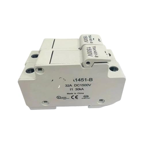 Porte-fusible 1500V 32A avec boîtier ignifuge haute performance pour rail DIN
