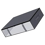 MAGICLULU Faltbare Aufbewahrungsbox aus Transparentem Stoff Große...