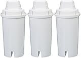 AmazonBasics Replacement Water Filters for AmazonBasics & Brita Pitchers - 3-Pack