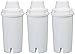 AmazonBasics Replacement Water Filters for AmazonBasics & Brita Pitchers - 3-Pack