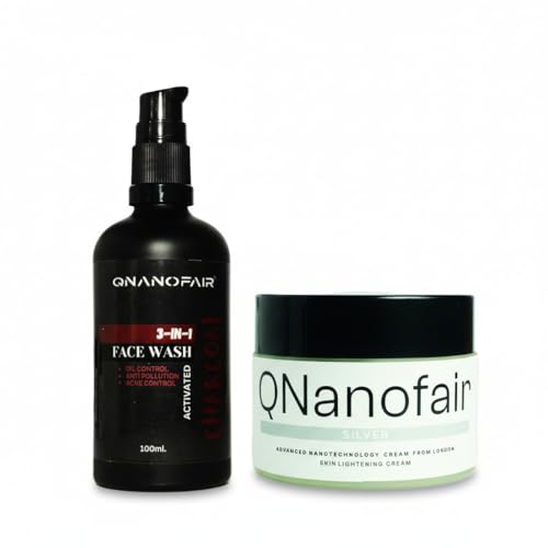 QNanofair Silver Advanced Nanotechnology Skin Lightening Cream 50...