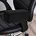 Generic 2pcs Office Chair Wheelchair Arm Pads Memory Foam Arm Rest with Detachable Cover Desk Gaming Armrest Pads for Computer Office Chair Furniture Accessories