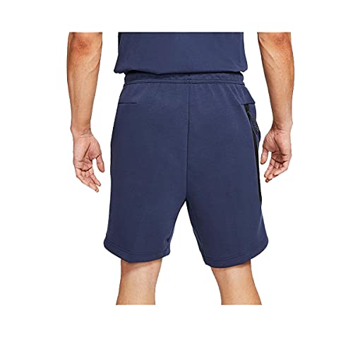 Nike Sportswear Tech Fleece Men's Shorts CU4503-410 (Midnight Navy/Black), Small3