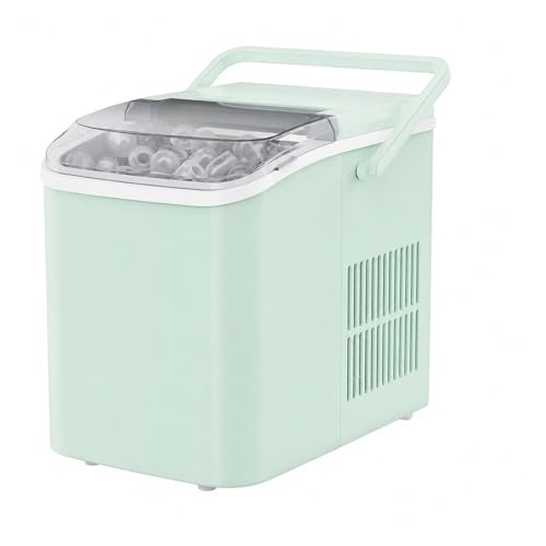 Fabricadora de hielo portátil con capacidad 26 lbs/24h miniatura 1