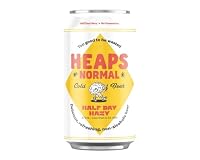Heaps Normal Half Day Hazy Non-Alcoholic Beer 375ml (Pack of 4)