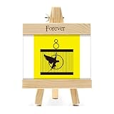 fotos de jaulas para loros Material: el marco es de madera. Y hay una pieza de acrílico (PMMA) delante del marco para proteger tu imagen