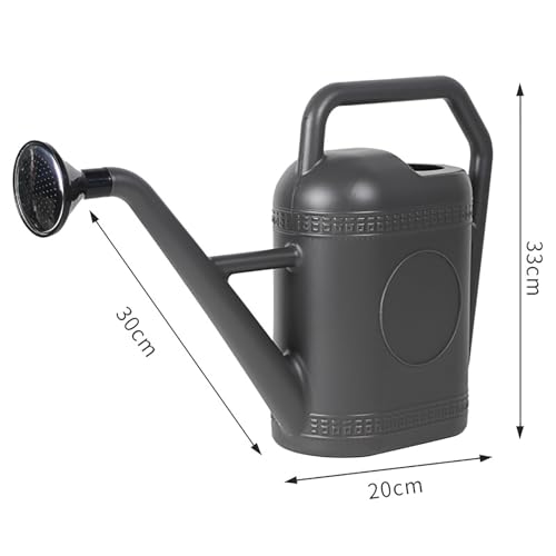 Arrosoir pour plantes de 5L avec long bec et tête de jardinier