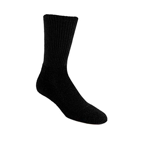 Power Cushioned Performance Socks 6pk - Black -
