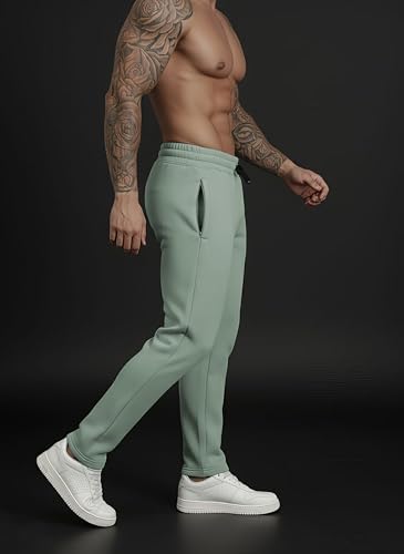 Image of ENDEAVOUR WEAR Men's Warm Fleece Straight Fit Trackpants