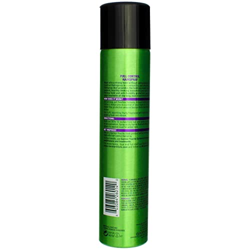 Image of Garnier Fructis Style Full Control Anti-Humidity Hairspray, Ultra Strong Hold 8.25 oz (Pack of 3)