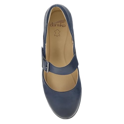 Image of Dansko Collette Women's Mary Jane Shoes - Removable Insole, Arch Support, Lightweight Rubber Outsole, Comfortable for Flight Attendants, Teachers & Office Wear