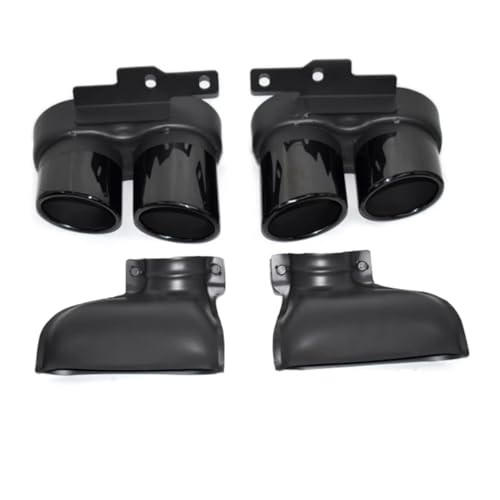 Embout d'échappement Audi A6 A7 métamorphosez votre diffuseur d'origine en look S6 or