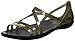 Crocs Women's Isabella Strappy Sandal W Flat, Black, 9 M US