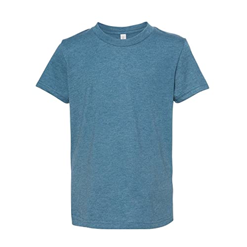 Bella + Canvas Youth Jersey T-Shirt M Heathr DEEP Teal