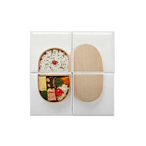 Cuisine japonaise en faïence : grand tableau bento box pour ambiance bistrot asiatique