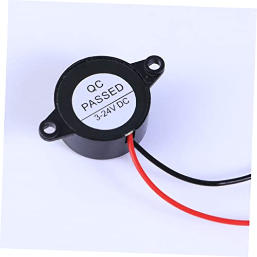DOITOOL Alarm Ringer 25 pcs Electric Sound for Alarm Intermittent Electronic Vehicle Circuits Decibel Voltage with -wire High Buzzer Physics Circuit Wire Beep Tone Low Piezo Speaker Electronic - Image 3