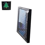 Pixel Art Display compatibile con macchina a vapore, pannello LED RGB 16x16 con controllo app e supporto magnetico