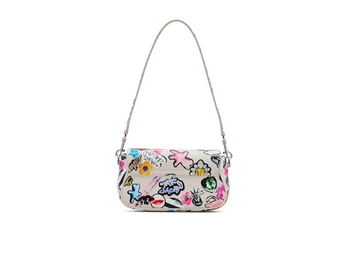 Marc Jacobs The Sticker Clover Shoulder Bag, White Multi2