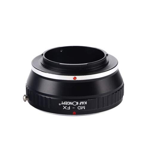 K&F Concept Lens Adapter Ring for Minolta MC MD MSR to Fuji X Fujifilm X FX Mount X-A1 X-A10 X-A20 X-A2 X-A3 X-A5 X-M1 X-E1 X-E2 X-E2S X-E3 X-T1 X-T2 X-T3 X-T10 X-T20 X-T30 X-T100 X-Pro1 X-Pro2 X-H1