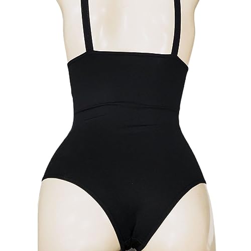 Body Modelador em Suplex Resistente Sem Bojo Alça Reforçada (Preto, G)