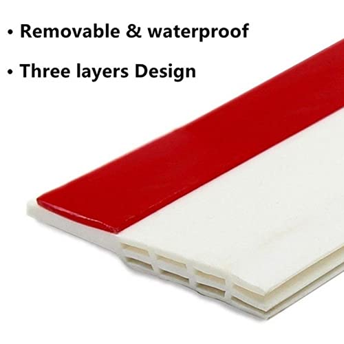 Door Draft Stopper | Under Door Draft Blocker | Dustproof Soundproof Door Sweep | Door Gap for Preventing Draughts, Noise, Dust and Animals Zebroau - Image 8