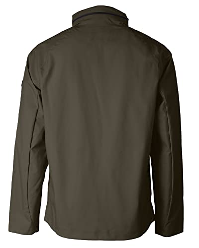 Image of Cutter & Buck Men's Vapor Water Repellent Stretch Mens Full Zip Rain Jacket
