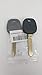 Two Toyota Toy44G-PT Replacement 4D72 G Chip Transponder Master Key