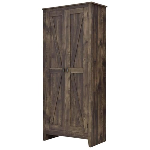 SystemBuild Farmington 31.5' Wide Storage Cabinet, Rustic