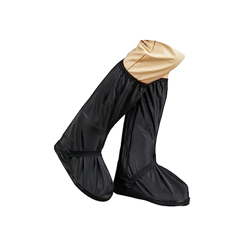 Cubiertas reutilizables para calzado antideslizantes para actividades al aire libre, impermeables, para motocicleta, ciclismo y uso casual miniatura 1
