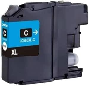 LC565XL Cyan Ink Cartridge for MFC J2310, MFC J2510, MFC J3520, MFC J3720 Printers - Compatible