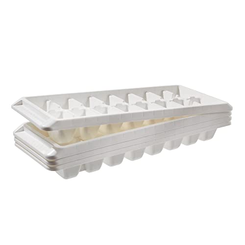 Green Sky ICETRAY4BLUE Ice Cube Trays (White) (Stackable thumb #4
