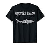 Photo Gallery maglietta retrò newport beach california shark distressed maglietta Photo Gallery maglietta retrò newport beach california shark distressed maglietta