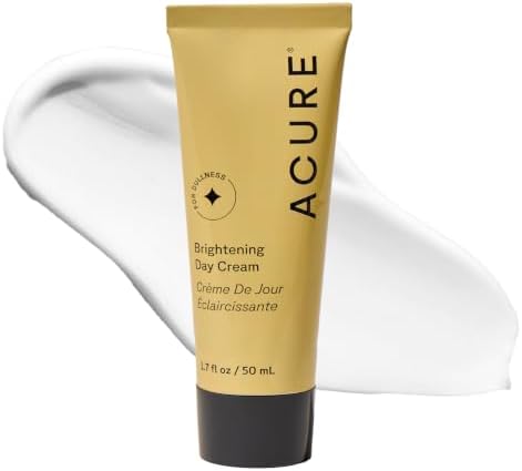 Acure Brightening Day Cream - Cica Cream, Facial Lotion - 1.7 fl oz