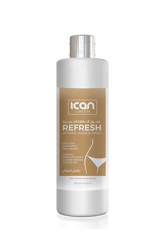 ican London Intimate Wash, pH Balanced, With Frankincense Extract, 250ml