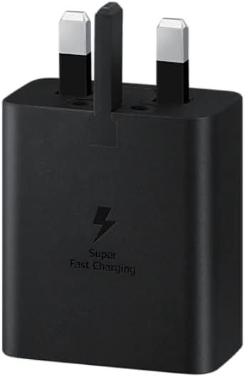 Samsung Official 45W Super Fast Charger 2.0 with Cable, Black