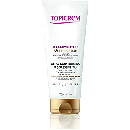 Topicrem Sensitive Skin Ultra-Moisturizing Progressive Tan 200ml by Topicrem
