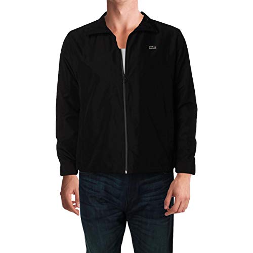 Lacoste Men's Solid Nylon Windbreaker